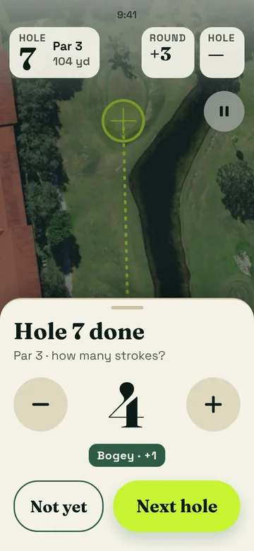 Hole done sheet, light